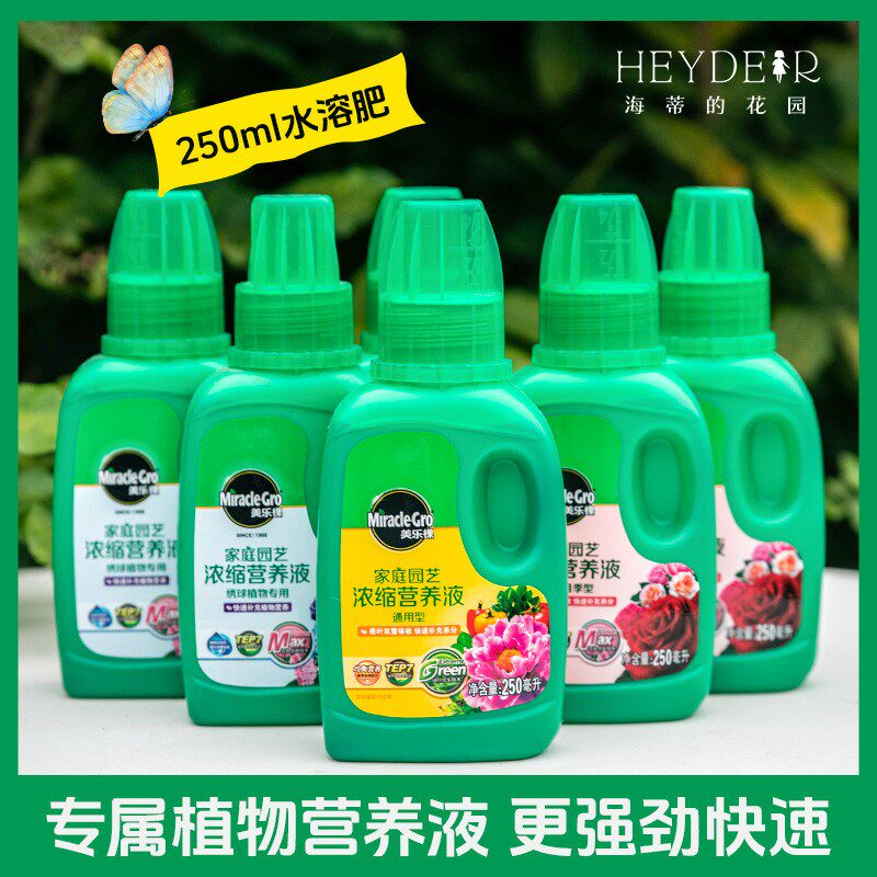 海蒂的花园美乐棵250ml浓缩营养液种百合种球型绣球型液体花肥料