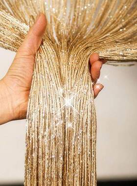 Living Room Curtains Thread Curtains String Curtain Door Be0