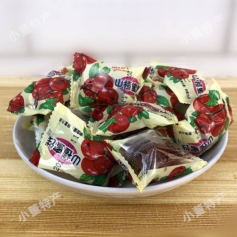 明沃山楂蜜饯凉果山西绛县特产独立包装果脯酸甜康之美散装有核