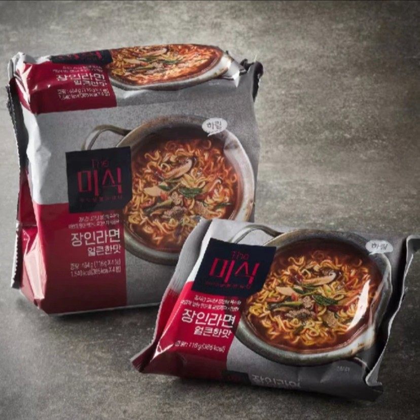 韩国进口江源道匠人拉面韩式石锅浓汤原味辣味香辣牛肉味