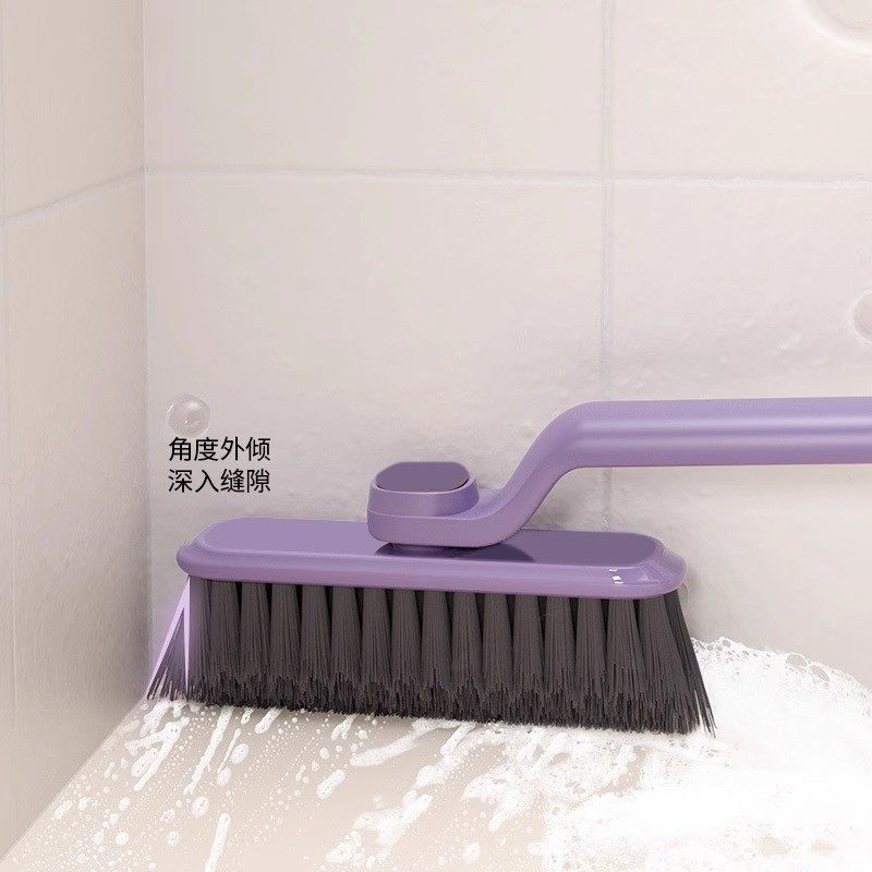 多功能缝隙刷旋转缝隙刷紫色刷子拖把浴室地板喷水免手洗海绵地漏,家庭/个人清洁工具,果蔬清洁刷,淘宝优惠券,粉丝福利购,淘宝优惠卷