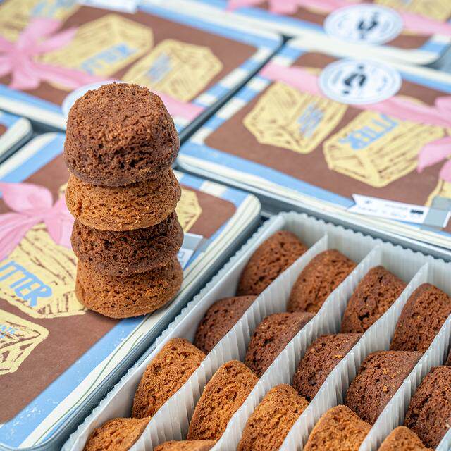 宿咕的铁皮盒 艾许黄油蕾丝饼干小小颗