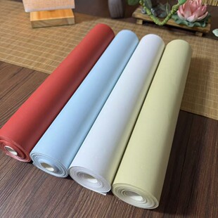 静德斋新款加厚【五色蜡染绢纸】小楷行草书半生熟书写细腻宣纸