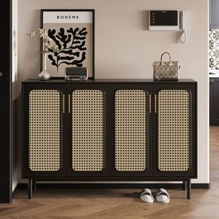 仿藤编贴纸仿真翻新客厅加厚家具改造推拉门装饰编织墙贴自粘房间