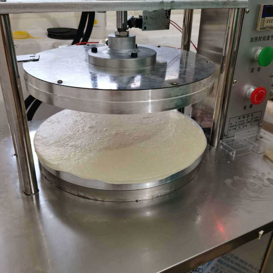 新型商用烙饼机 全自动烤鸭饼机 自熟卷饼机全自动压饼机现货销售