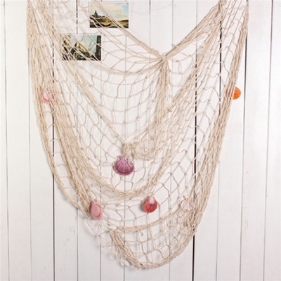 Fishing Net Sea Shell Starfish Hanging Home Wall Decoration