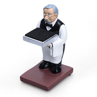 放手表的托架架托创意宇航员太空人老管家苹果台收纳托盘展示支架