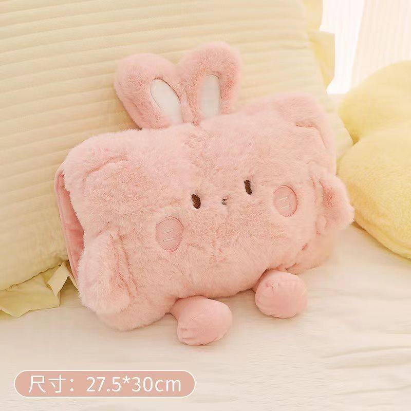 可爱热水袋毛绒暖水袋布套套子外套冬季肚子暖手宝宝卡通,居家布艺,抱枕被,淘宝优惠券,粉丝福利购,淘宝优惠卷