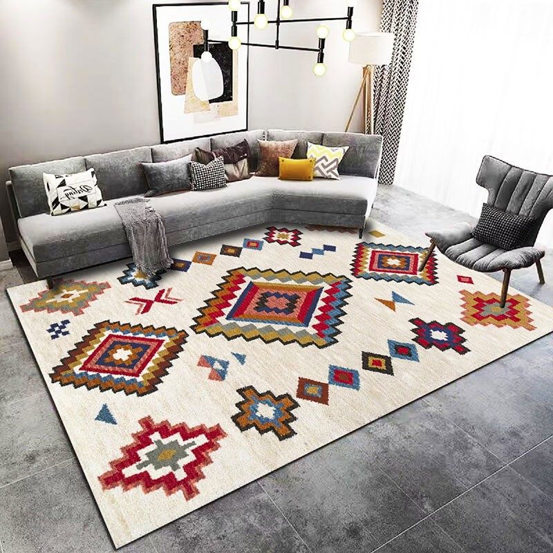 北欧复古地毯茶几垫地毯客厅沙发茶几垫波西米亚民族风家用床边毯,居家布艺,地毯,淘宝优惠券,粉丝福利购,淘宝优惠卷