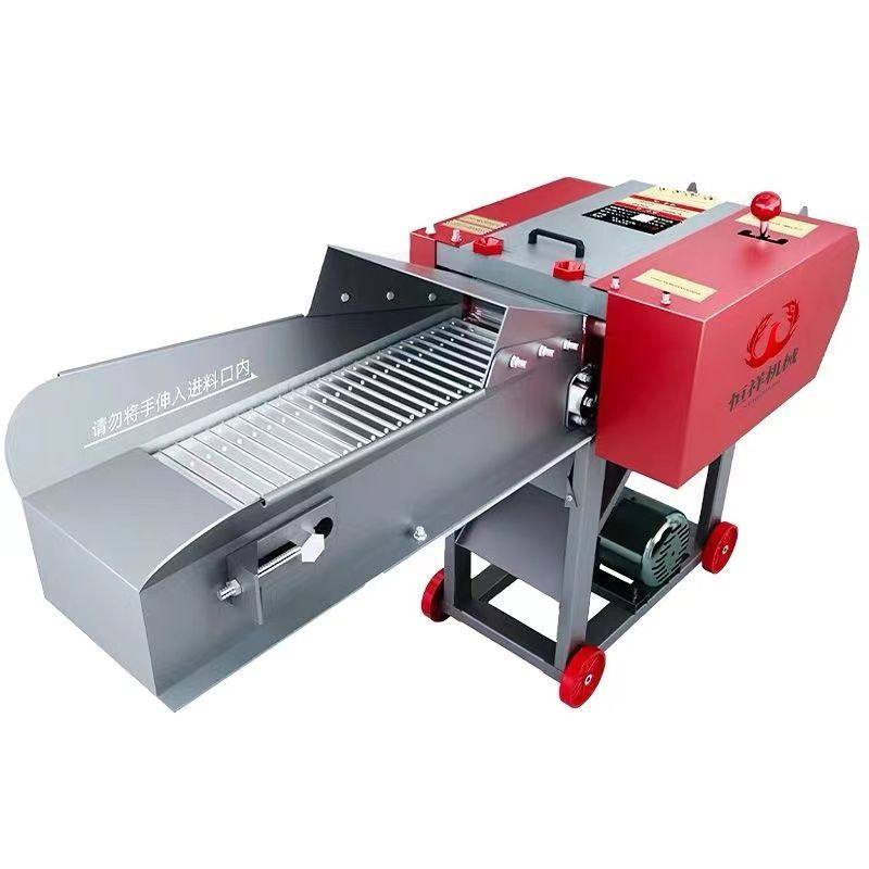 铡草机2025新款加厚铡草揉丝机家用养殖牛羊玉米秆干湿两用粉碎机