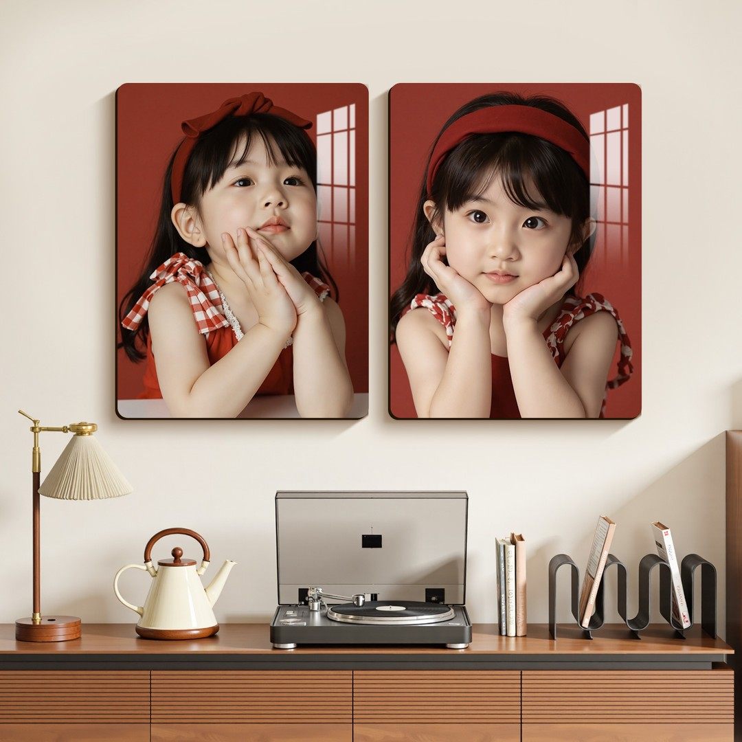 【16寸水晶高清相框】水晶高清相框挂墙设计款定制全家福婚纱照,家居饰品,相框/画框,淘宝优惠券,粉丝福利购,淘宝优惠卷