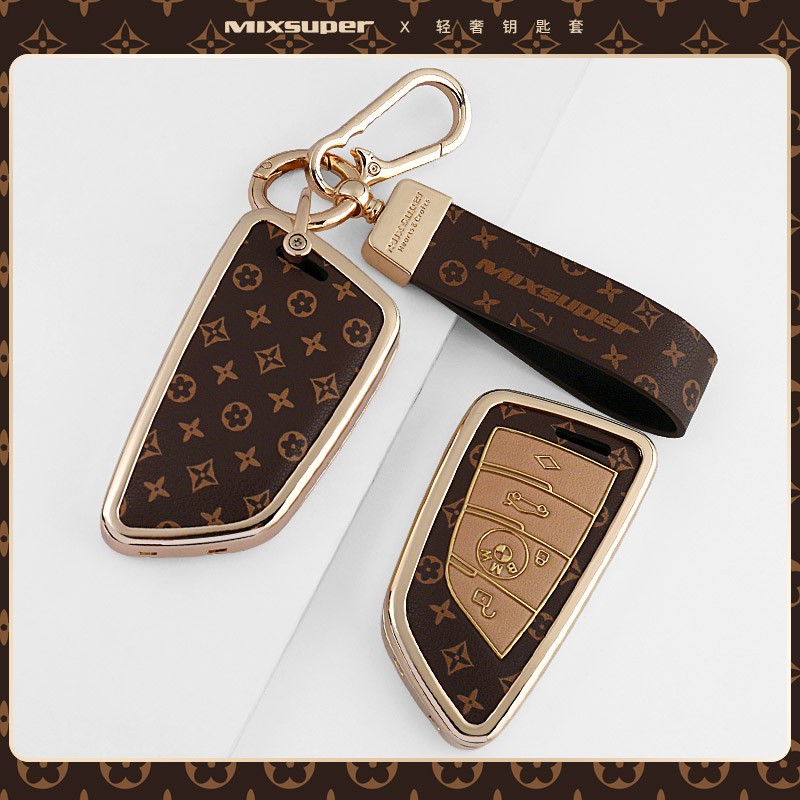 宝马5系钥匙套530刀锋X1五系x5 1系3系320li x2 x3车钥匙套保护套