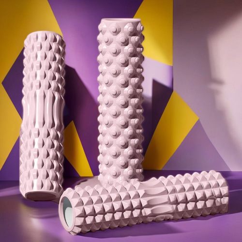 泡沫轴狼牙棒女士滚腿松懈肌肉放松器颗粒放松滚筒瑜伽柱肌肉放松