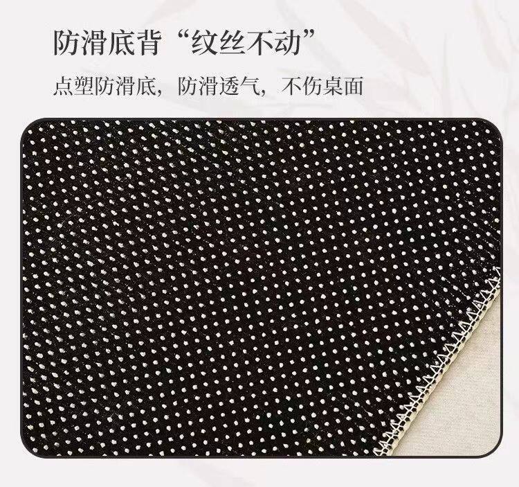 Сукно для игры в Маджонг 麻机专用桌布麻将桌垫棋牌室隔音降噪手搓防滑加厚正方形扑克耐