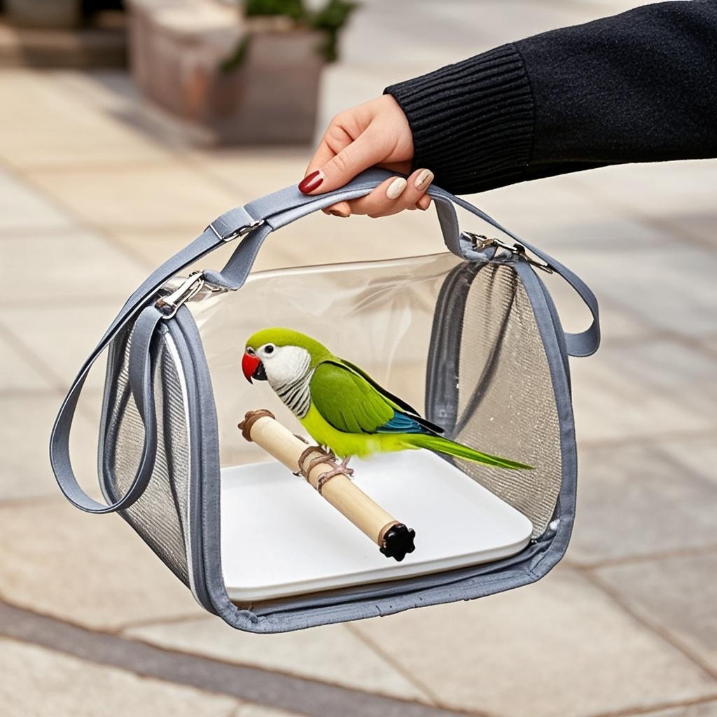 鹦鹉便携外出包透气户外和尚小太阳专用鸟包小鸟斜挎外带包外出笼