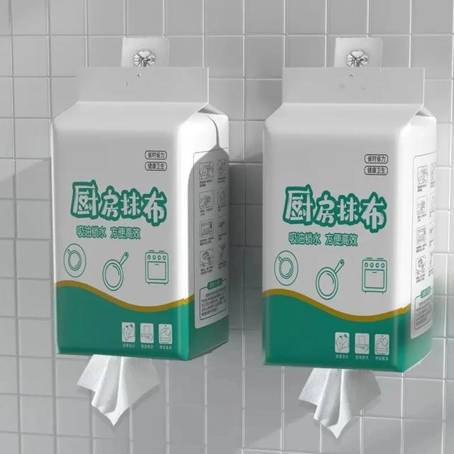 【外贸品质】悬挂式厨房抹布一次性强力去污干湿两用清洁厨房专用