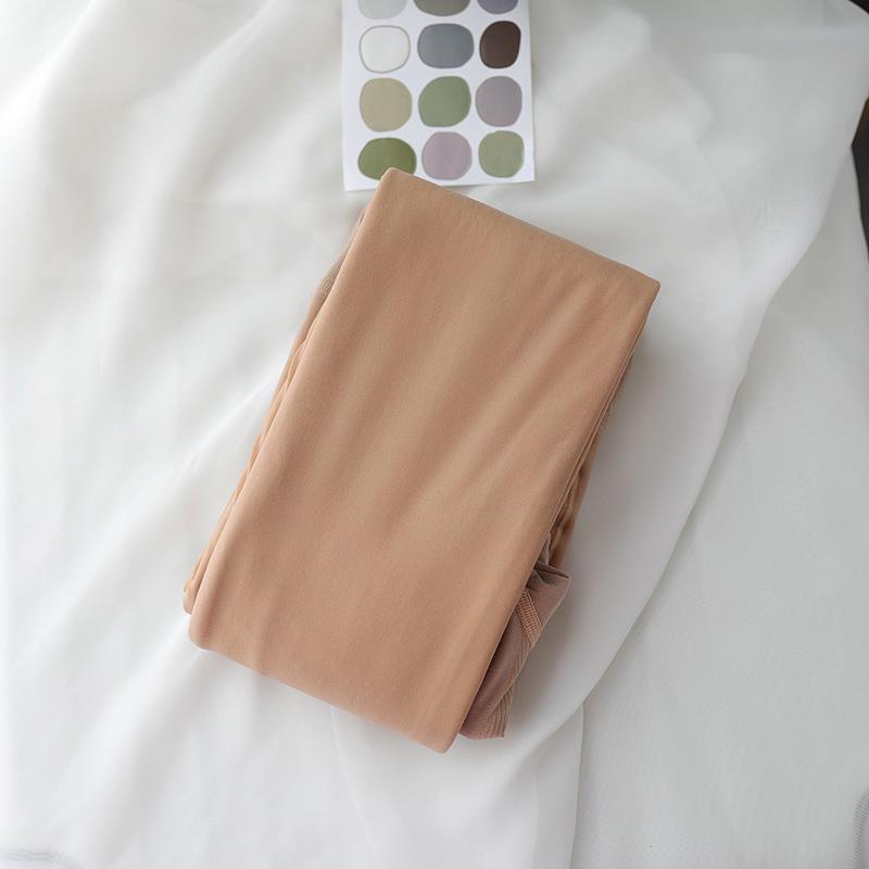 光腿神器女秋冬裸感超自然隐形踩脚加绒加厚双层丝袜肉色打底裤袜