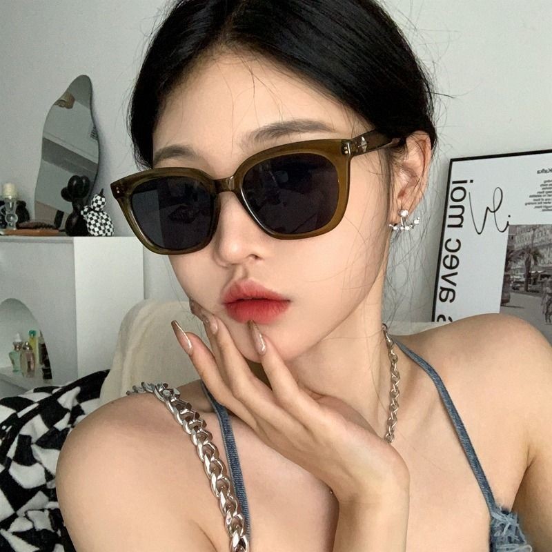 大框GM墨镜女2025年新款大脸显瘦太阳眼镜男夏季防晒遮阳防紫外线