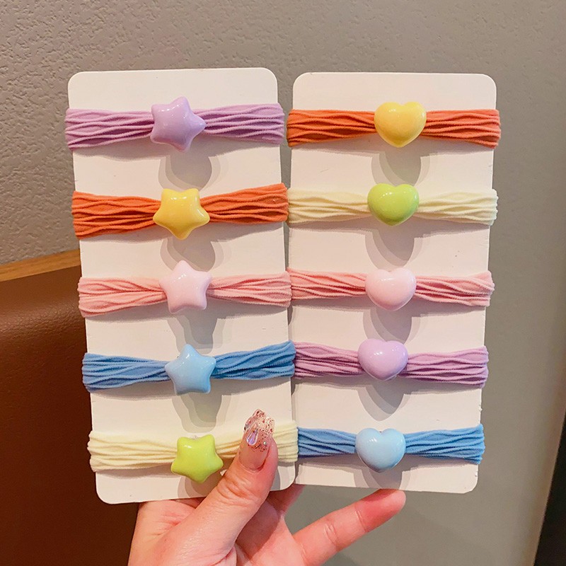 儿童学生毛巾圈女童扎马尾丸子头发绳发圈小女孩不伤发头绳发饰