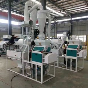 新款全自动商用磨面机多功能磨粉小麦五谷杂粮麸皮分离磨面机器