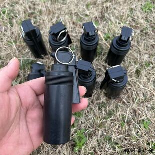 催泪神器橡胶弹模型防爆弹舞台影视表演道具手雷投准投远训练