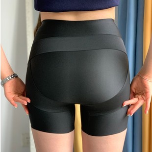 秋冬收复收腹内裤无痕塑身提臀裤女翘臀短裤收小肚子三合一安全裤