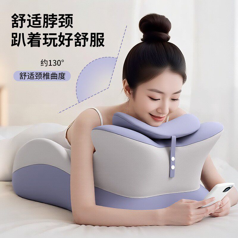 二代全新升级款床上趴睡枕情侣辅床头靠垫
