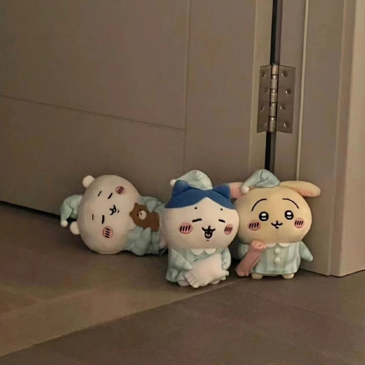 chiikawa乌萨奇可爱睡衣系列伊卡毛绒公仔玩偶娃娃