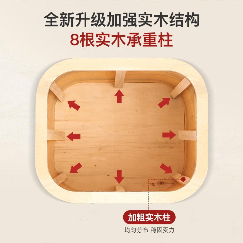 网红收纳凳藤编多功能实木收纳凳子客厅可坐储物编织小矮凳家用门