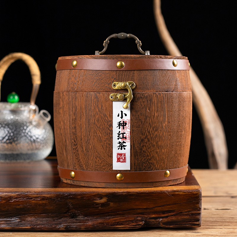 飘香韵小种红茶浓香型正高山原产茶叶2025新茶散装木桶礼盒装500g