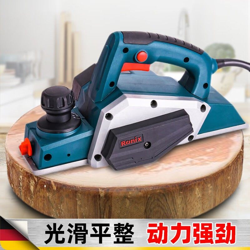 德国电刨刨板机手提创木工电刨子小型家用打磨耐用电动工具刨菜扳,五金/工具,砂带机,淘宝优惠券,粉丝福利购,淘宝优惠卷