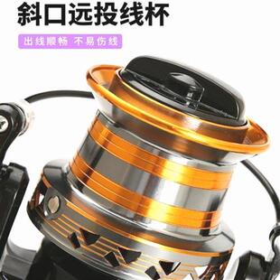 鱼轮9000 12000型斜口远投锚鱼轮全金属线杯鱼线轮锚竿大渔线轮