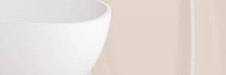 Термостатический набор 白色淋浴花洒套装全铜冷热浴室沐浴水龙头洗澡简易恒温白色喷头