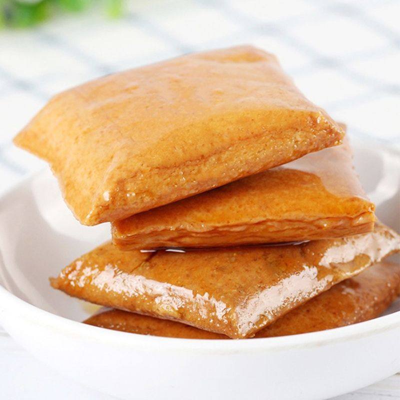 温州风味香海鱼豆腐豆干鱼板烧阿海的零食休闲包装小吃烧烤味辣味