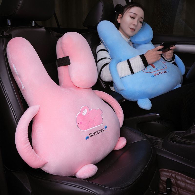 儿童成人抱枕车载后排抱睡枕睡觉神器护颈头枕春节长途出行抱枕