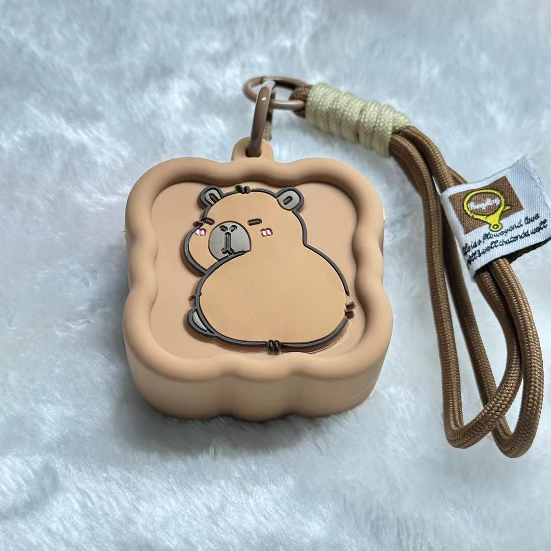 kitty猫包包挂件充电线硅胶收纳盒KT耳机收纳挂饰挂绳钥匙扣