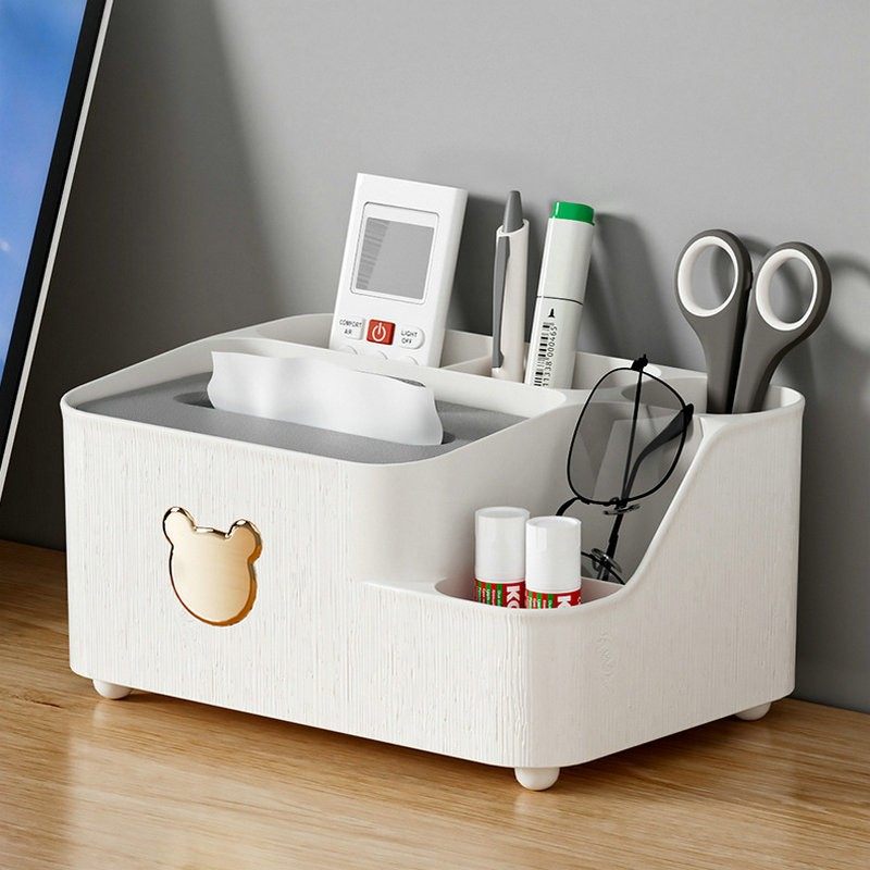 创意家用多功能纸巾盒客厅餐厅抽纸盒收纳盒茶几遥控器桌面收纳盒,收纳整理,纸巾盒,淘宝优惠券,粉丝福利购,淘宝优惠卷