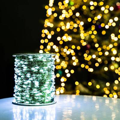 10m-200m LED String Lights Fairy Christmas Garland Outdoor