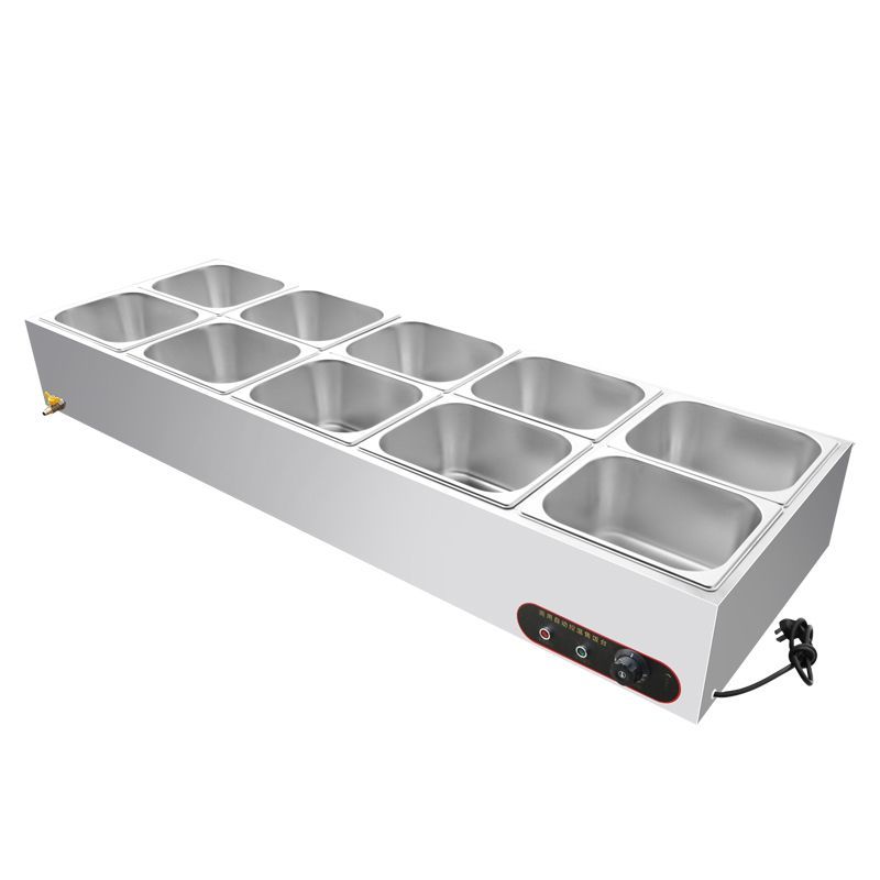 保温台商用电加热台式汤池不锈钢加热自动控温保温箱摆摊