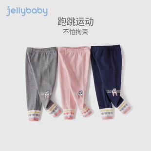 女童加绒打底裤春秋2儿童春款薄绒小童春装外穿3一岁宝宝春季裤子