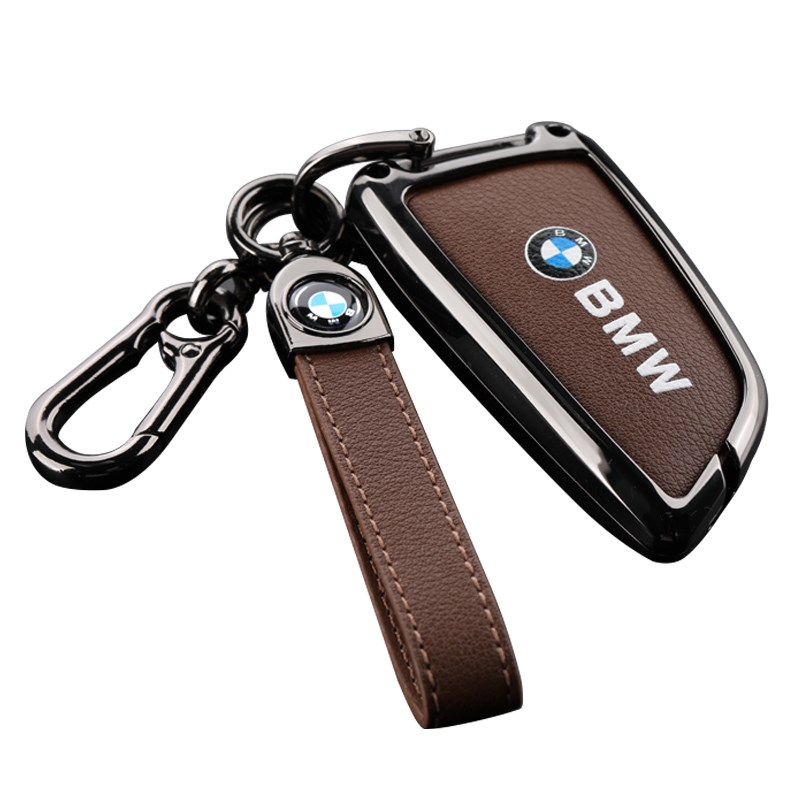 适用宝马x1钥匙套高档男女士x1新款专用包扣复古全包小清新