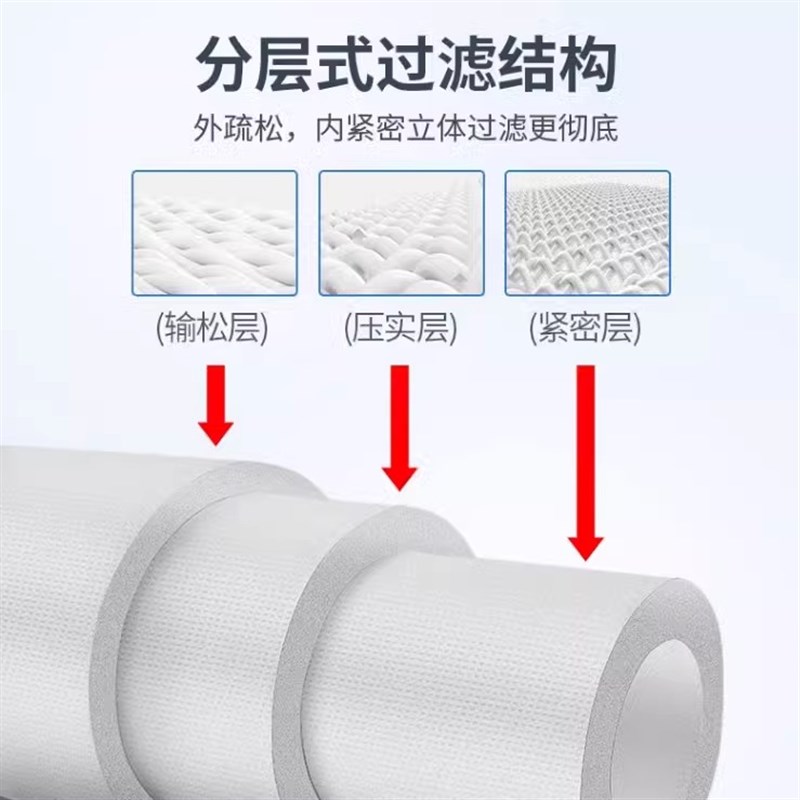 颂福净水器滤芯通用10寸pp棉滤芯十寸前置过滤器直饮纯净水机滤芯