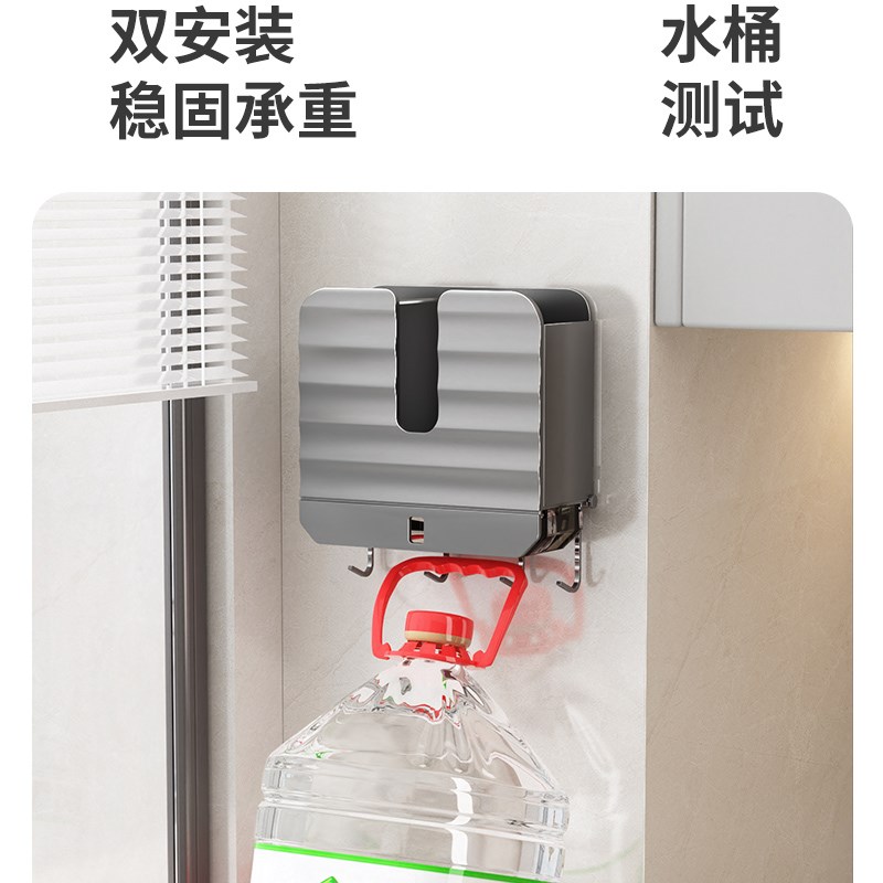 厨房筷子收纳盒壁挂式筷子笼收纳架家用沥水墙上免打孔筷子置物架