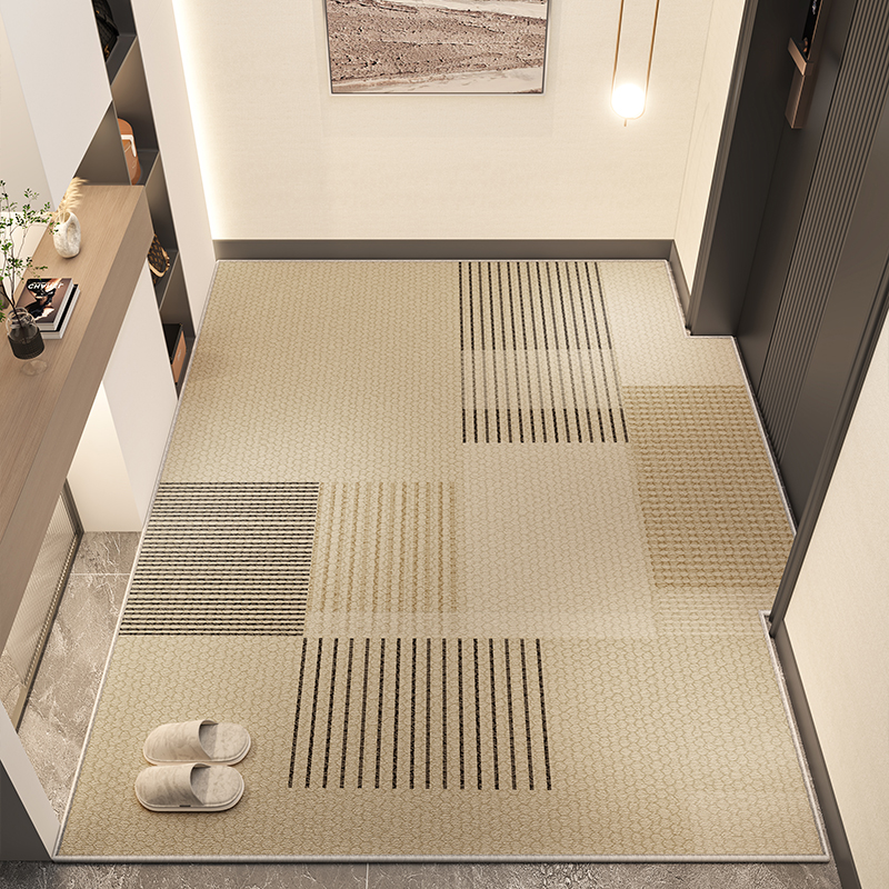 【颖初】简约风大门地垫入户门垫免打理防滑可定制玄关进门高级