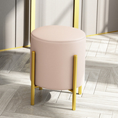 梳妆台凳子轻奢高级网红小凳子大人家用圆凳卧室化妆凳收纳箱储物