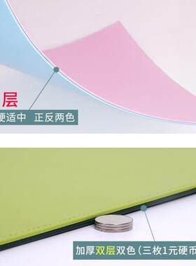 办公书桌垫防水pvc加厚硬面书写字台垫板 创意超大号鼠标垫学生少