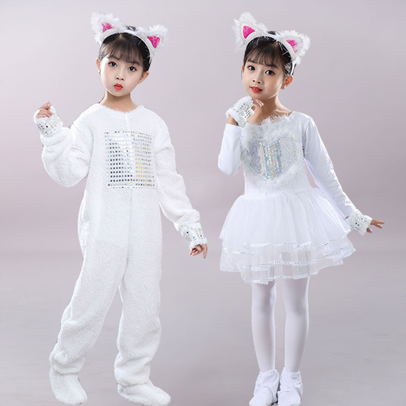 元旦学猫叫小兔子小猫演出服儿童动物演出服表演服舞蹈裙老鼠幼儿,童装/婴儿装/亲子装,儿童演出服,淘宝优惠券,粉丝福利购,淘宝优惠卷