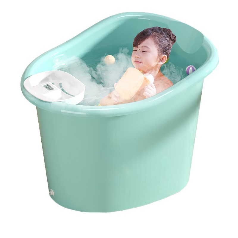 儿童泡澡桶宝宝洗澡桶秋冬可坐沐浴桶大号婴儿游泳桶家用小孩浴盆