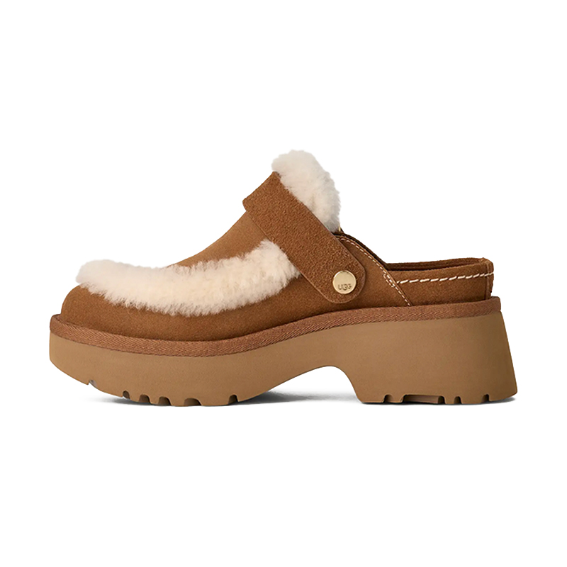 【田小娟同款】UGG女ESMEE秋冬厚底厚底绒毛包头休闲鞋1173331