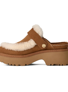 【田小娟同款】UGG女ESMEE秋冬厚底厚底绒毛包头休闲鞋1173331